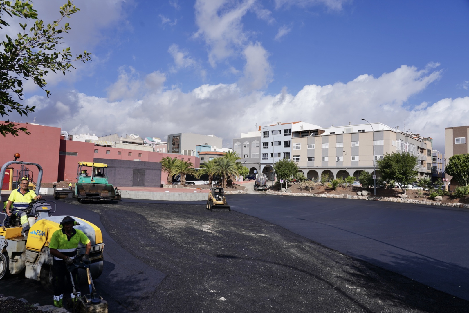 Continúan las obras del plan de asfalto municipal con un presupuesto de medio millón de euros