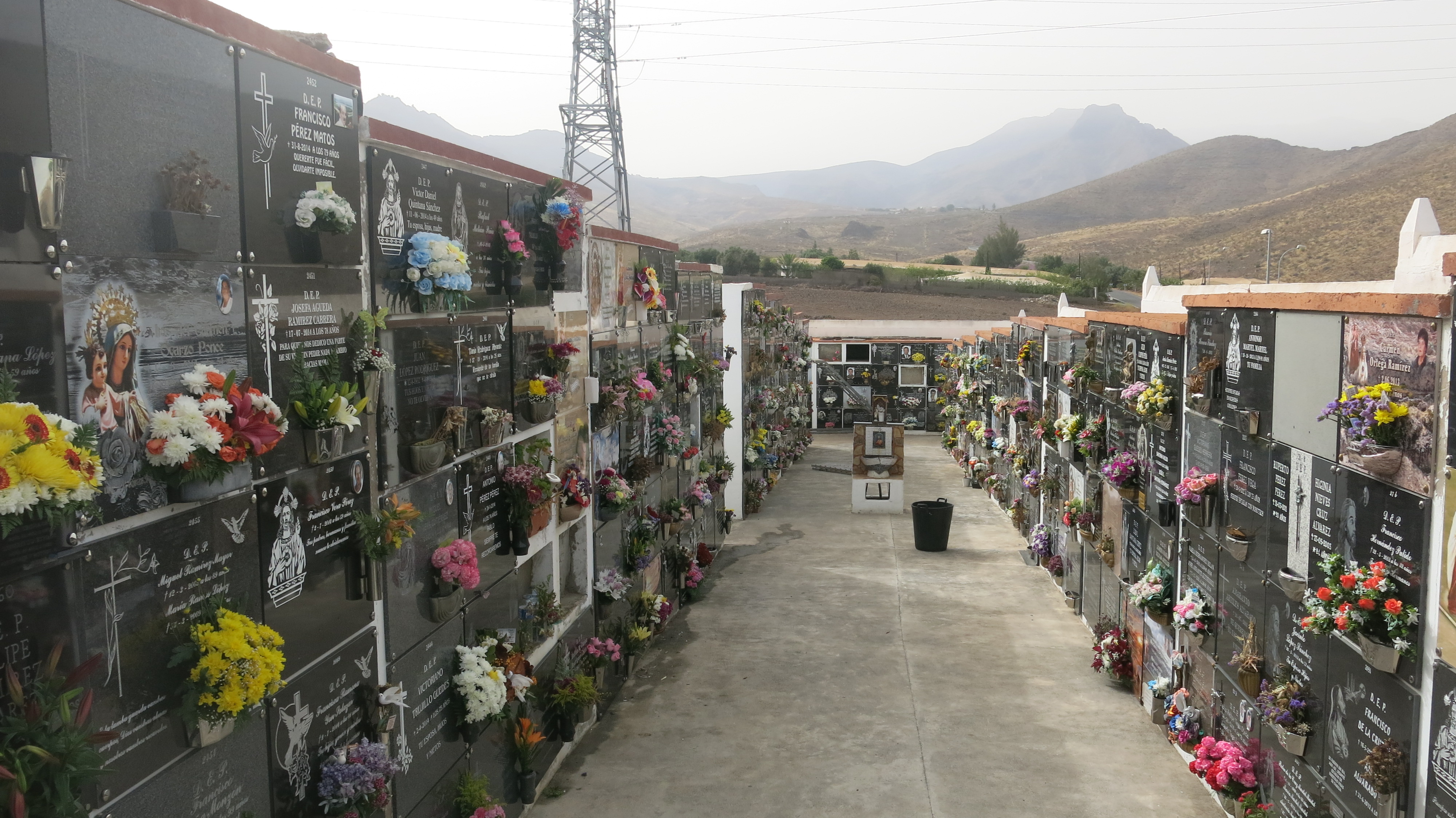 Santa Lucía amplía el horario de visita de los cementerios y la desinfección de estos espacios con motivo del Día de Difuntos